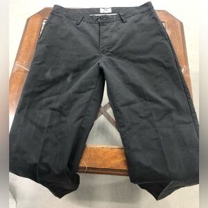 Men’s Lee 32x32 Black Relaxed Fit Dress Pants